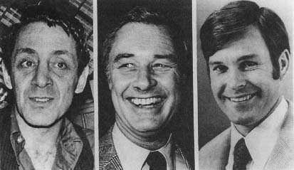 Harvey Milk, George Moscone and Dan White
