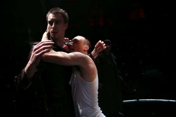 Jure Henigman and Marko Mandić in Heiner Muller's "Macbeth After Shakespeare" | Photo by Miha Frass and SONDA