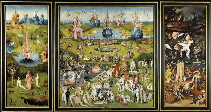 Hieronymus Bosch's painting "The Garden of Earthly Delights"
