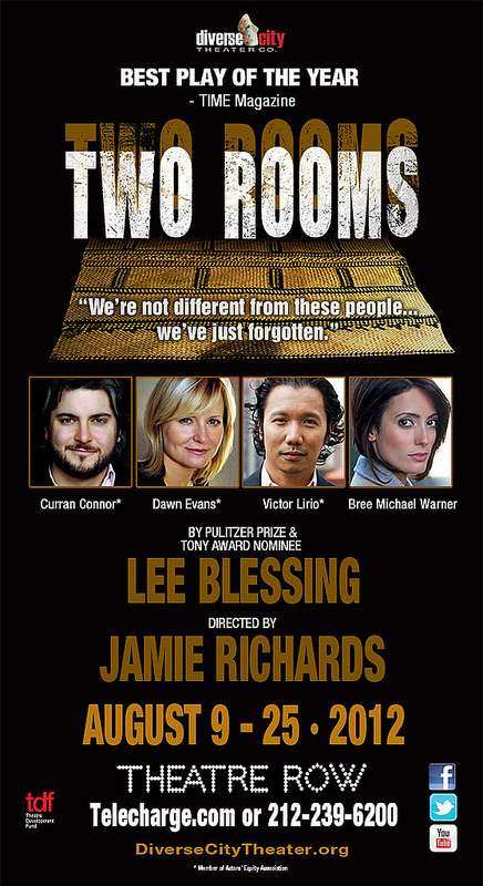 Diverse City Theater Company's production of TWO ROOMS by Lee Blessing