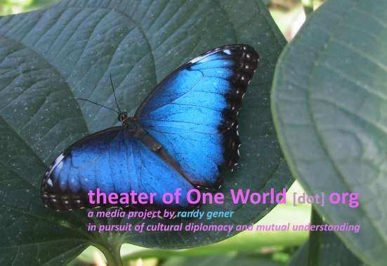 Logo of "in the theater of One World"