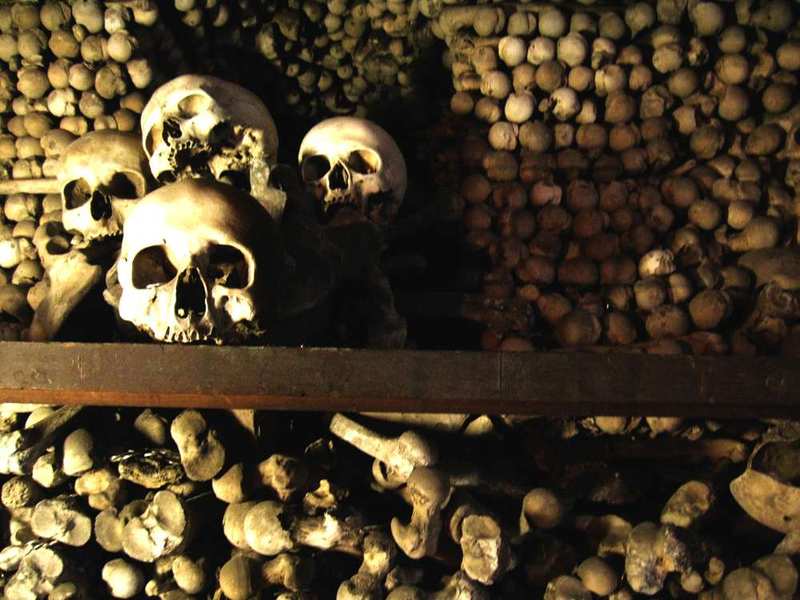 Bones in Kutna Hora in Czech Republic | Photo by Randy Gener