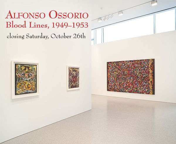 Painter Alfonso Ossorio: "Baby Collector," 1950; "Untitled," c.1950; and "Blood Lines," 1953-54