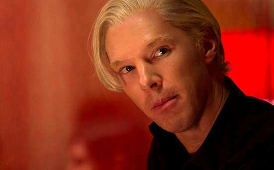 Benedict Cumberbatch as Julian Assange in "The Fifth Estate"