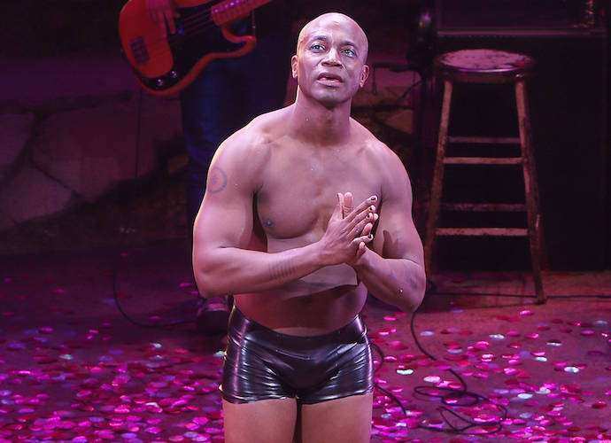 Taye Diggs first night on Broadway in Hedwig and the Angry Inch at the Belasco Theatre | Photo by Joseph Marzullo/WENN.com