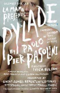 Poster for Pylade staged by Ivica buljan and Great Jones Repertory Company