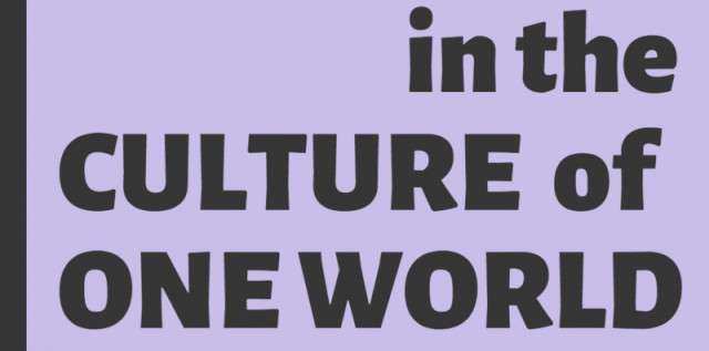 Homepage Logo In the Culture of One World