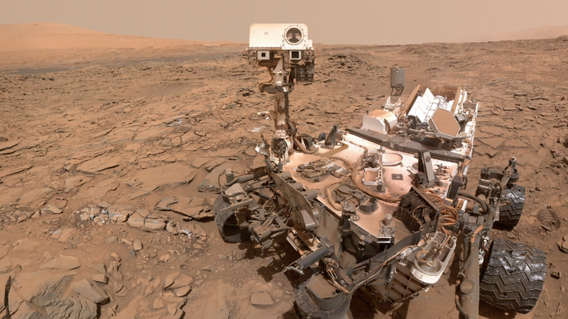 Planet Mars Today |  NASA rover's full-circle vistas of Martian sand dunes
