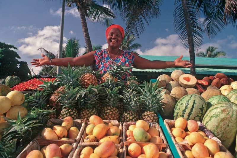 Fruit Stand in Dominican Republic