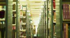 McHenry Library stacks at University of California Santa Cruz