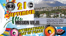U.N. International Day of Peace rock concert at Mission Viejo World Cup Soccer Fields