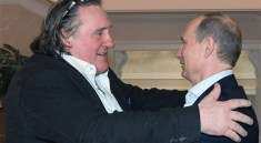 Gerard Depardieu meets Russia's Alexander Putin | Courtesy of Reuters