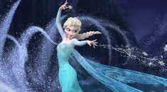 Elsa Snowpowers in the film "Frozen"