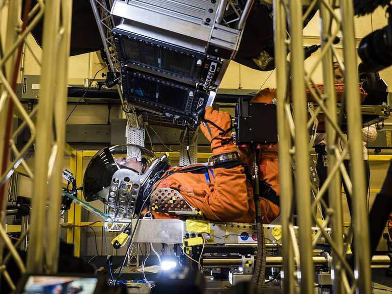 NASA simulates Orion spacecraft launch conditions for crew